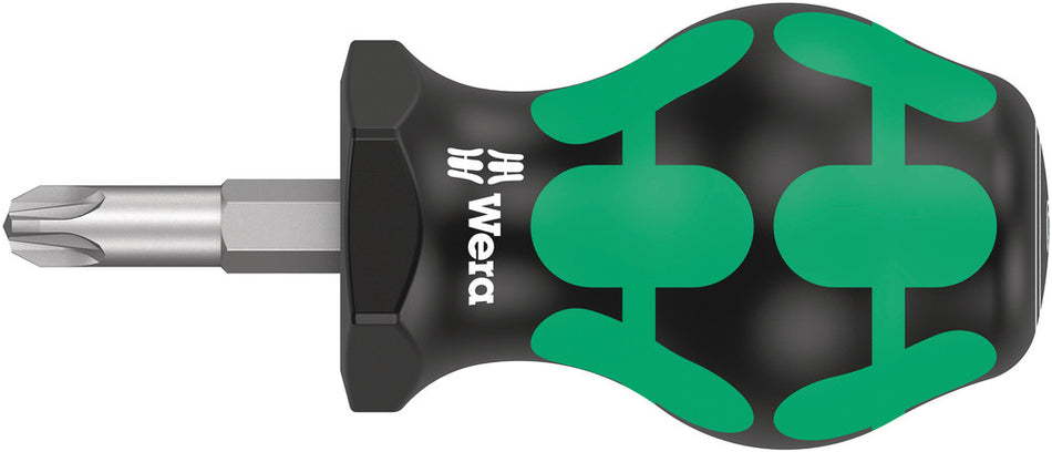 Wera 05008855001 355 PZ Pozidriv-head Stubby/carburetor screwdriver, PZ 3 x 25 mm