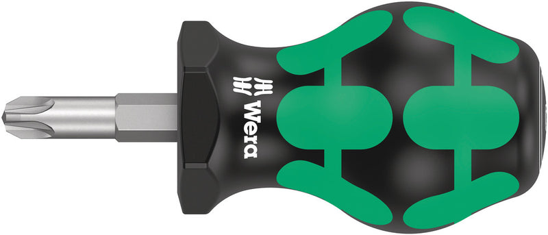 Wera 05008855001 355 PZ Pozidriv-head Stubby/carburetor screwdriver, PZ 3 x 25 mm