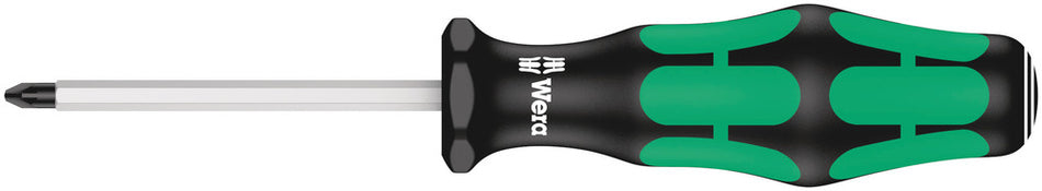 Wera 05009340001 355 SK PZ Screwdriver for Pozidriv screws, PZ 0 x 60 mm