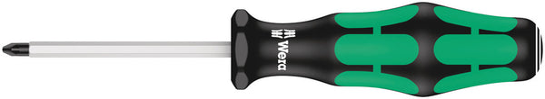 Wera 05009340001 355 SK PZ Screwdriver for Pozidriv screws, PZ 0 x 60 mm