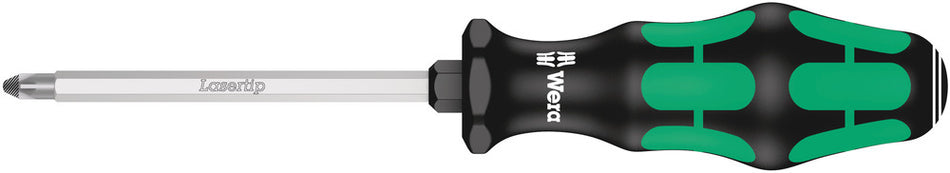 Wera 05009342001 355 SK PZ Screwdriver for Pozidriv screws, PZ 2 x 100 mm