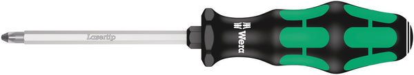 Wera 05009342001 355 SK PZ Screwdriver for Pozidriv screws, PZ 2 x 100 mm
