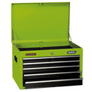 Draper 35739 Tool Chest, 5 Drawer, 26", Green