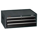 Draper 35740 Intermediate Tool Chest, 3 Drawer, 26", Black