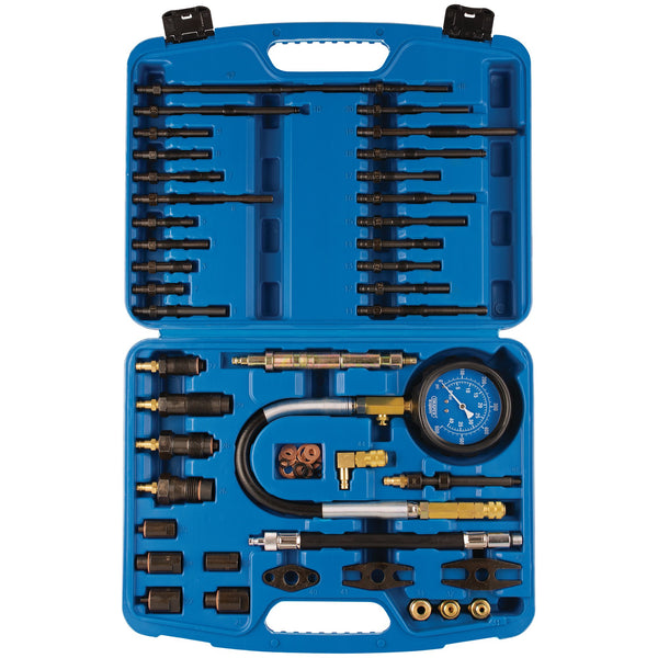 Draper 35886 Petrol and Diesel Master Engine Compression Test Kit (37 Piece)