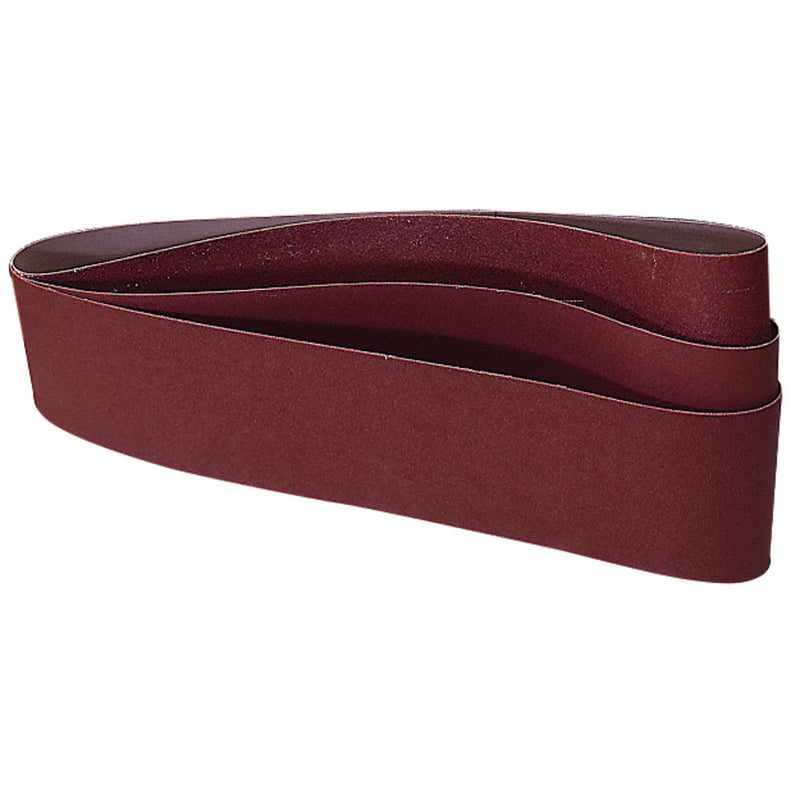 Draper 36069 Abrasive Sanding Belts, 100 x 915mm, 60 Grit (Pack of 3)