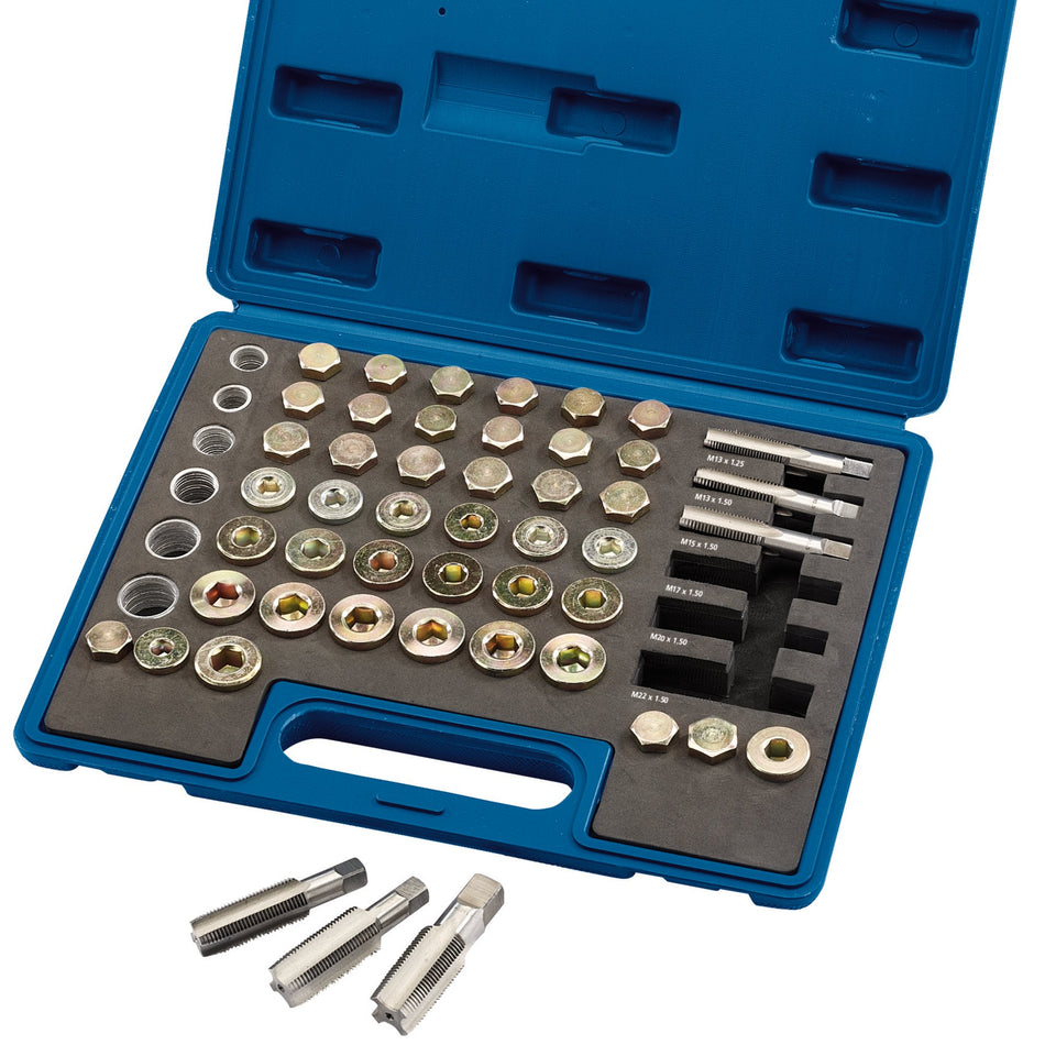 Draper 36631 Oil Sump Plug Repair Kit (120 piece)