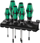 Wera 05028062001 367/6 TORXÃ‚Â® Screwdriver set Kraftform Plus and rack, 6 pieces