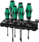 Wera 05028059001 367/6 TORXÃ‚Â® HF Kraftform Plus Screwdriver set with holding function and rack, 6 pieces
