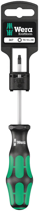 Wera 05100061001 367 SB Screwdriver for TORXÃ‚Â® screws, TX 15 x 80 mm