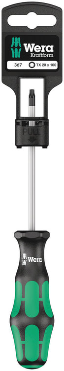 Wera 05100062001 367 SB Screwdriver for TORXÃ‚Â® screws, TX 20 x 100 mm