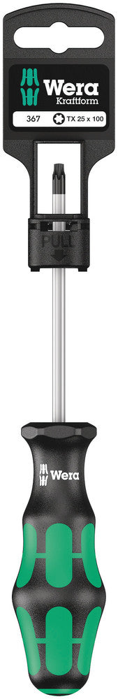 Wera 05100063001 367 SB Screwdriver for TORXÃ‚Â® screws, TX 25 x 100 mm