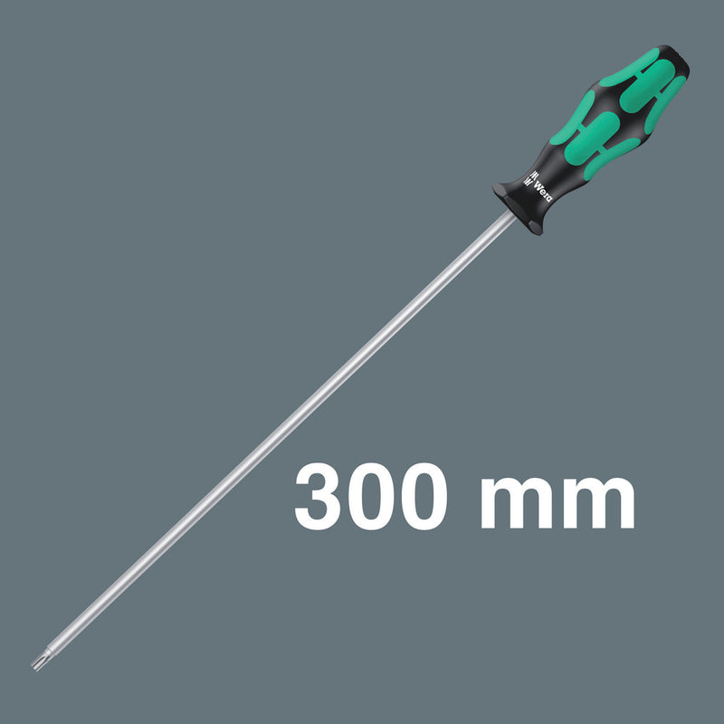 Wera 05028074001 367/4 TORXÃ‚Â® HF Kraftform Plus Screwdriver set with holding function and 300 mm-long blades, 4 pieces