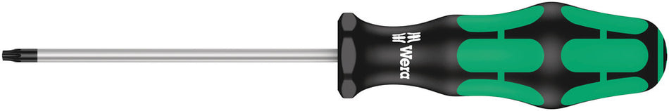 Wera 05138261001 367 TORXÃ‚Â® BO Screwdriver for tamper-proof TORXÃ‚Â® screws, TX 15 x 80 mm