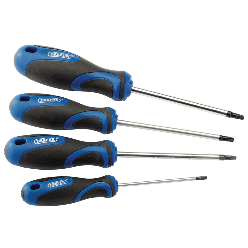 Draper 36851 Draper TX-STAR® Soft Grip Screwdriver Set (4 Piece)