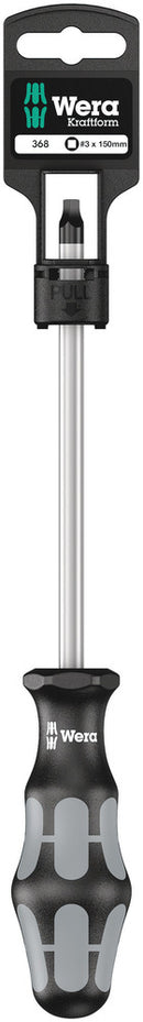 Wera 05100072001 368 SB Screwdriver for square socket head screws,