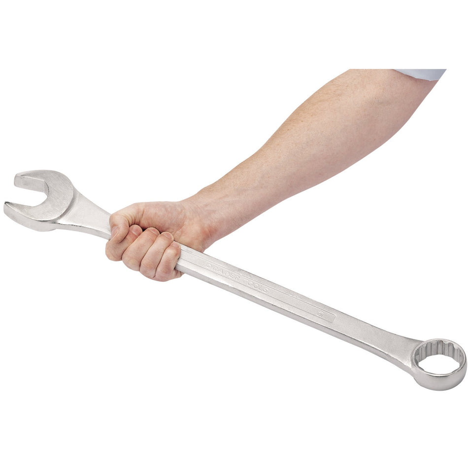 Draper 36958 Heavy Duty Long Pattern Metric Combination Spanner, 46mm