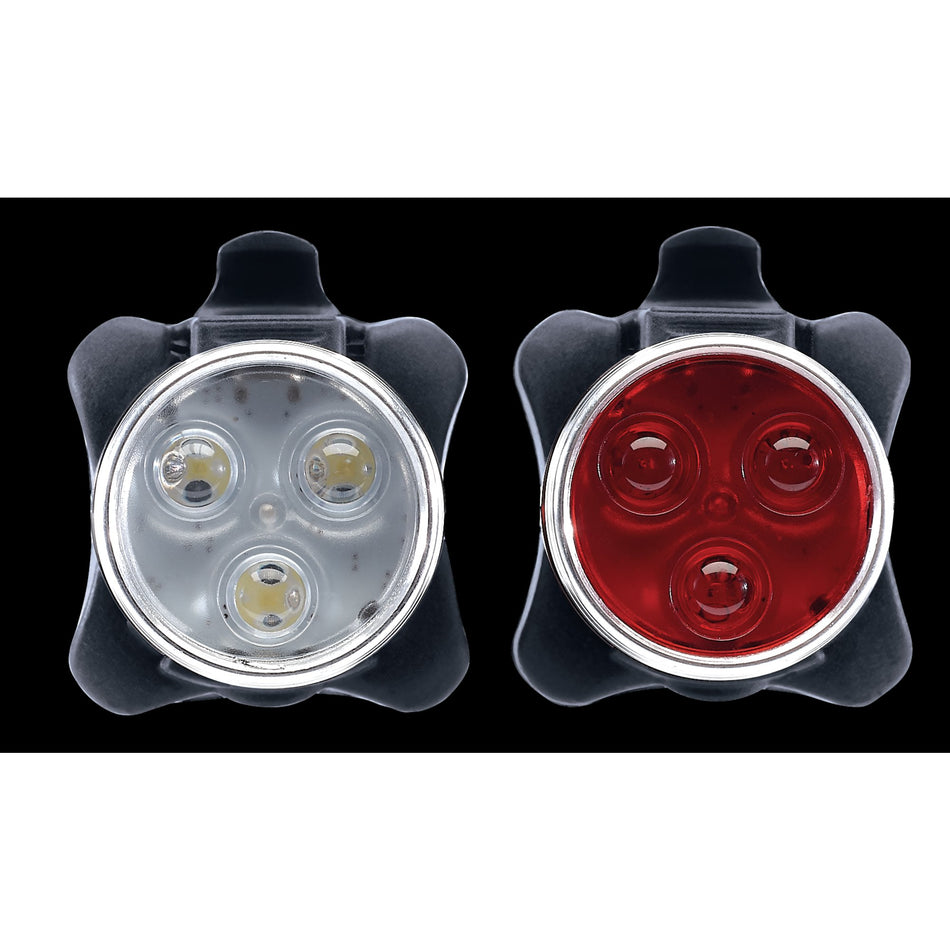 Draper 36974 Rechargeable LED Bicycle Light Set