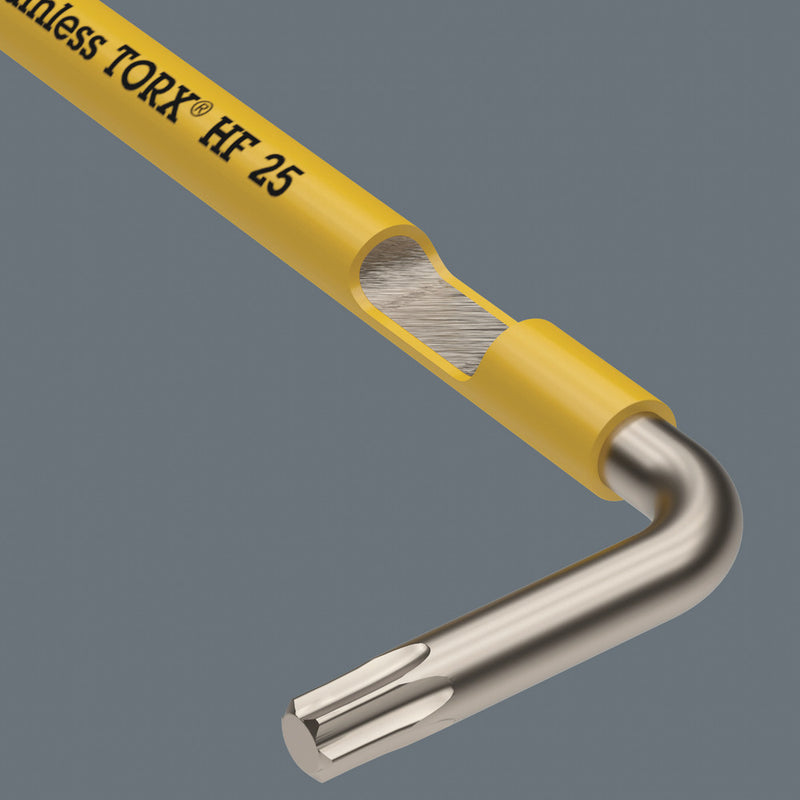 Wera 05022687001 3967 SXL HF TORXÃ‚Â® L-key Multicolour with holding function, long, stainless, TX 30 x 195 mm