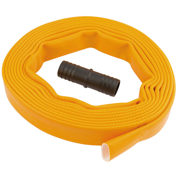 Draper 36990 Layflat Hose with Adaptor, 5m x 25mm