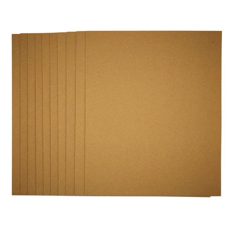 Draper 37778 General Purpose Sanding Sheets, 230 x 280mm, 60 Grit (Pack of 10)