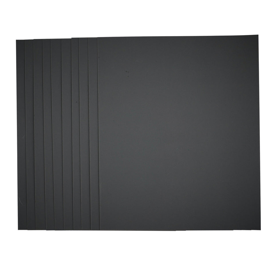 Draper 37789 Wet and Dry Sanding Sheets, 230 x 280mm, 1500 Grit (Pack of 10)