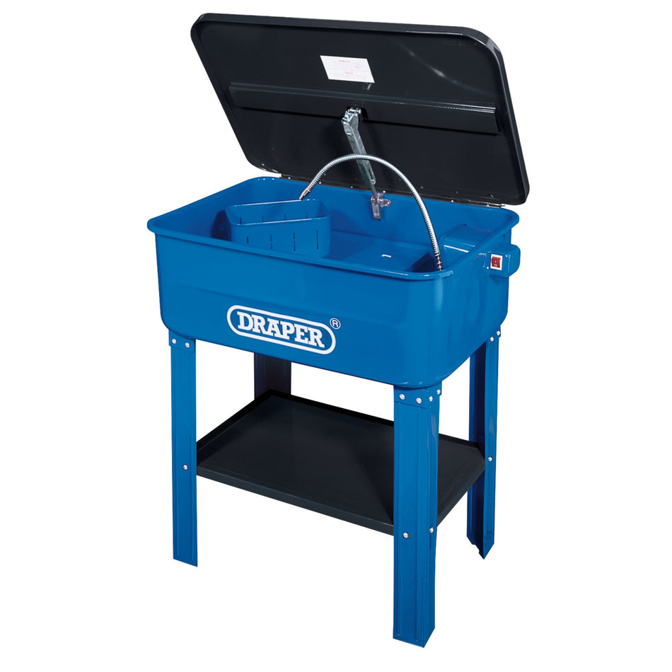 Draper 37825 230V Floor Standing Parts Washer, 76L