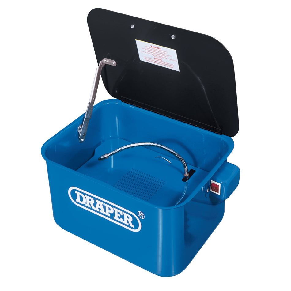 Draper 37826 230V Bench-Mounted Parts Washer, 12L