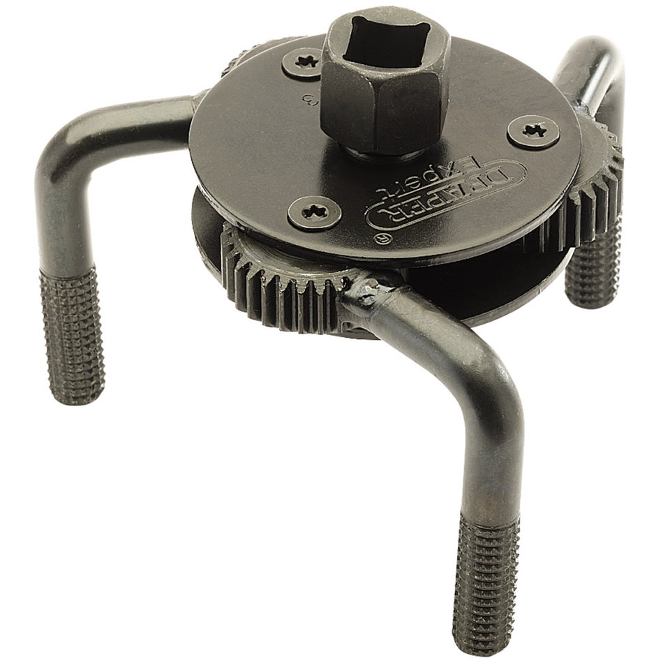 Draper 37871 Three Leg Oil Filter Wrench, 75 - 120mm