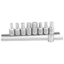Draper 38329 Drain Plug Key Set, 3/8" Sq. Dr. (10 Piece)