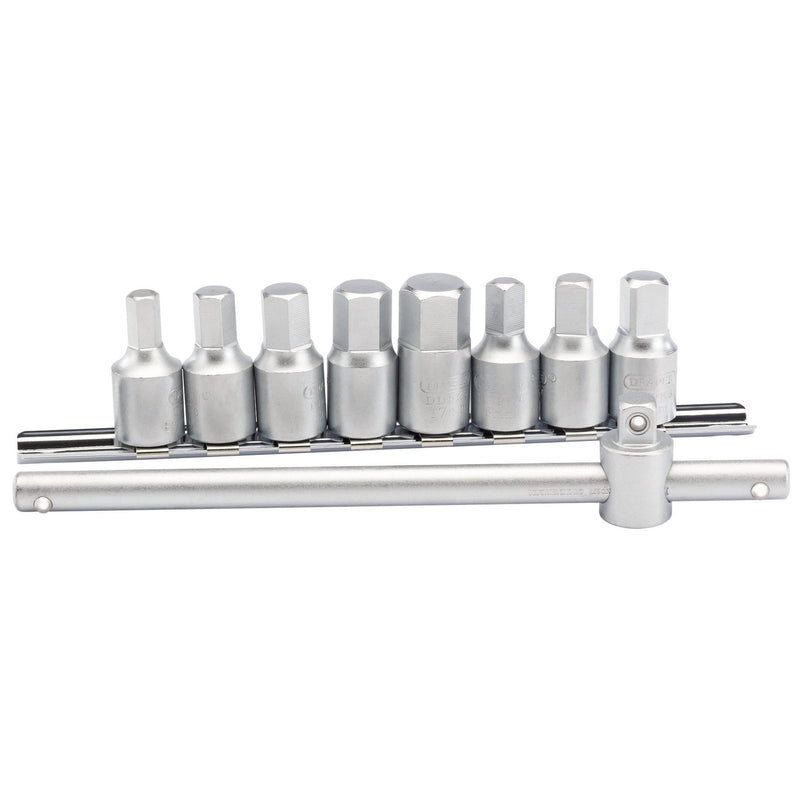 Draper 38329 Drain Plug Key Set, 3/8" Sq. Dr. (10 Piece)