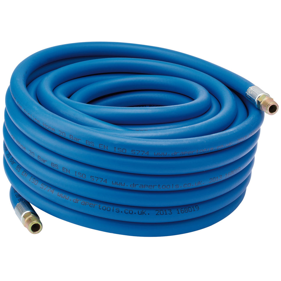 Draper 38332 Air Line Hose, 15m, 5/16"/8mm Bore, 1/4" BSP