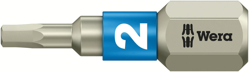 Wera 05071071001 3840/1 TS bits, stainless, 2 x 25 mm