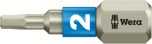 Wera 05071071001 3840/1 TS bits, stainless, 2 x 25 mm
