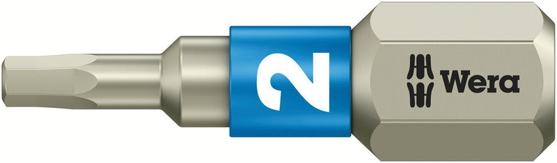 Wera 05071071001 3840/1 TS bits, stainless, 2 x 25 mm
