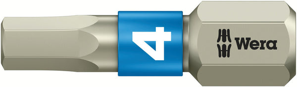 Wera 05071074001 3840/1 TS bits, stainless, 4 x 25 mm