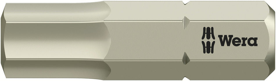 Wera 05071076001 3840/1 TS bits, stainless, 6 x 25 mm