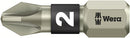 Wera 05071021001 3855/1 TS bits, stainless, PZ 2 x 25 mm