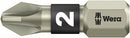 Wera 05071022001 3855/1 TS bits, stainless, PZ 3 x 25 mm