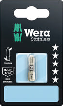 Wera 05073615001 3855/1 TS SB bits, stainless, PZ 3 x 25 mm
