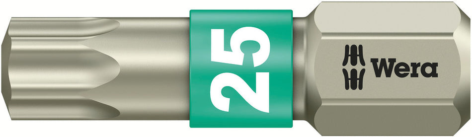Wera 05071035001 3867/1 TS TORX bits, stainless, TX 25 x 25 mm