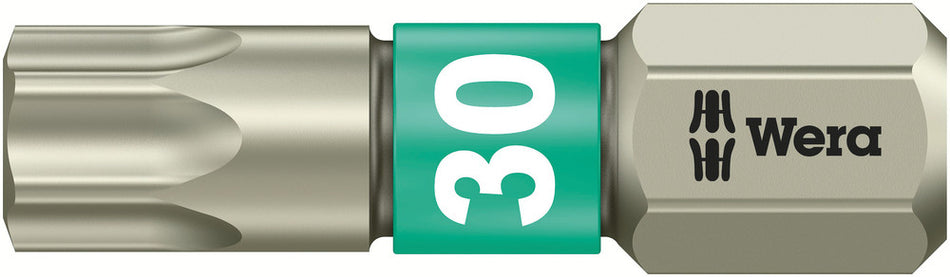 Wera 05071037001 3867/1 TS TORX bits, stainless, TX 30 x 25 mm
