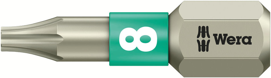 Wera 05071030001 3867/1 TS TORX bits, stainless, TX 8 x 25 mm
