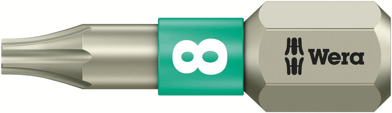 Wera 05071030001 3867/1 TS TORXÃ‚Â® bits, stainless, TX 8 x 25 mm