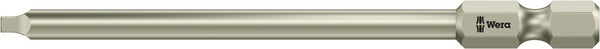 Wera 05071097001 3868/4 Square-Plus bits, stainless, # 1 x 89 mm