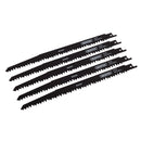 Draper 38803 Reciprocating Saw Blades for Wood Cutting, 240mm, 5tpi (Pack of 5)