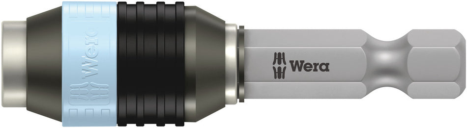Wera 05071100001 3888/4/1 K Rapidaptor Universal Bit Holder, stainless, 1/4" x 50 mm
