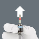 Wera 05051465001 3816 R Bitholding screwdriver with Rapidaptor quick-release chuck, stainless, 1/4" x 119 mm