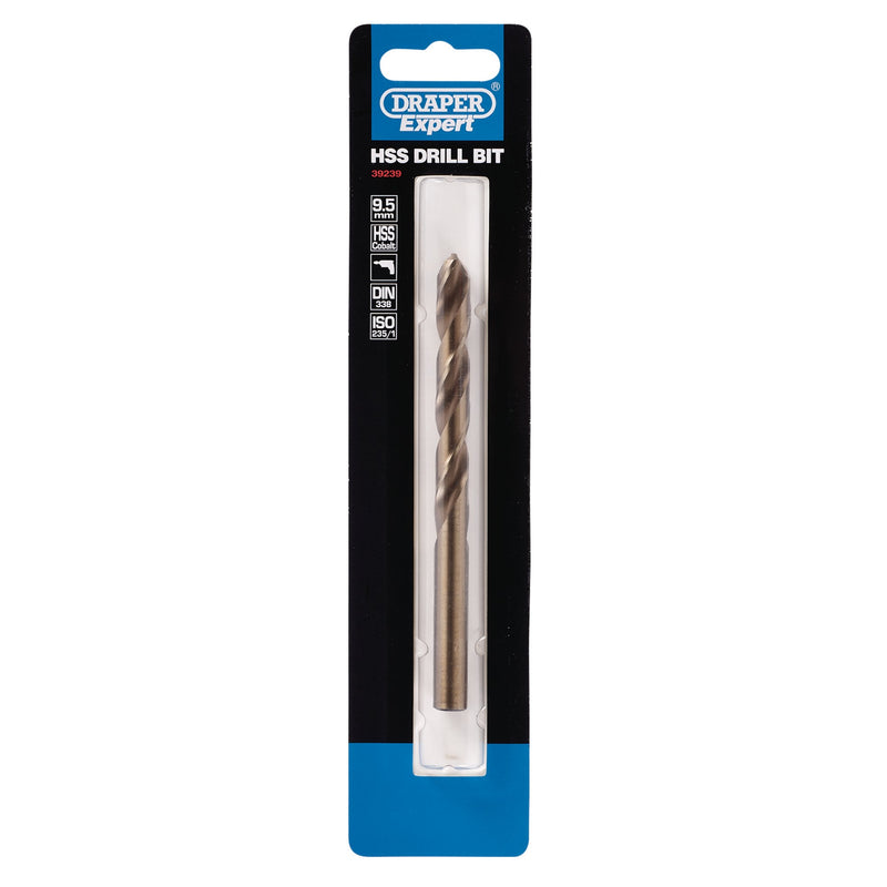 Draper 39239 HSS Cobalt Drill Bit, 9.5mm