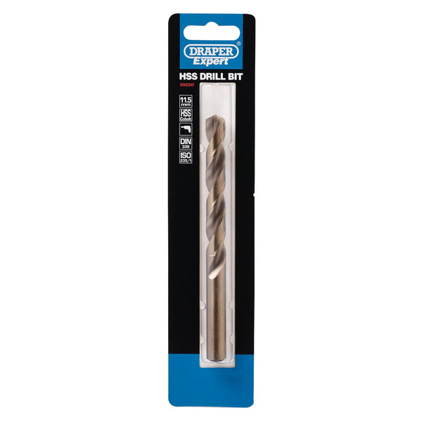Draper 39250 HSS Cobalt Drill Bit, 11.5mm